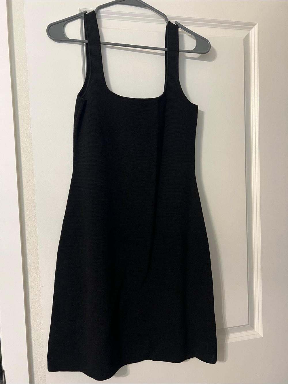 J. Crew Black Sleeveless Mini Dress